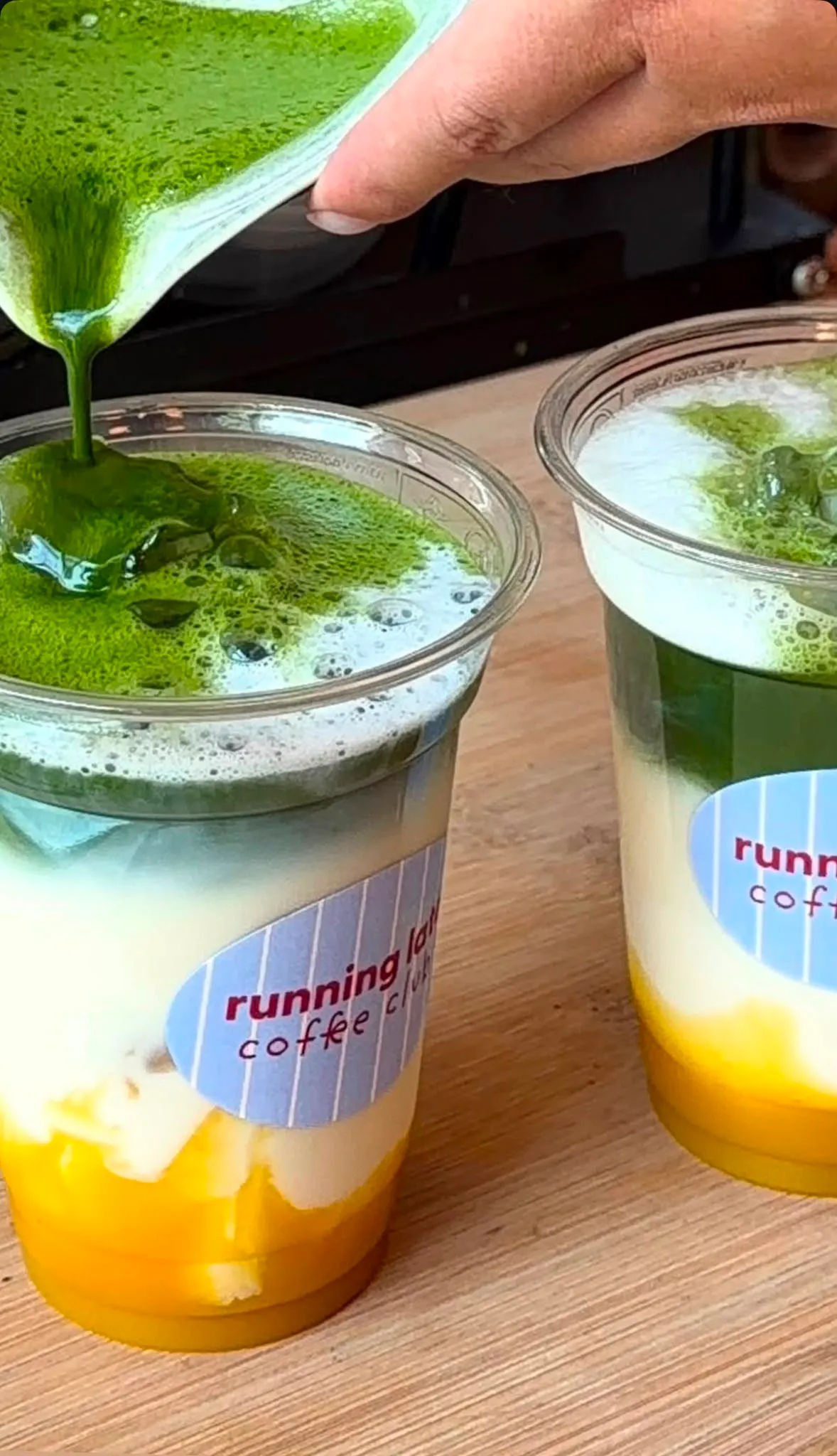 Matcha von running late coffee club in Koblenz